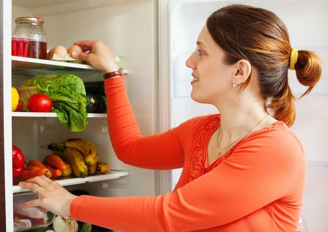 продукты в холодильнике