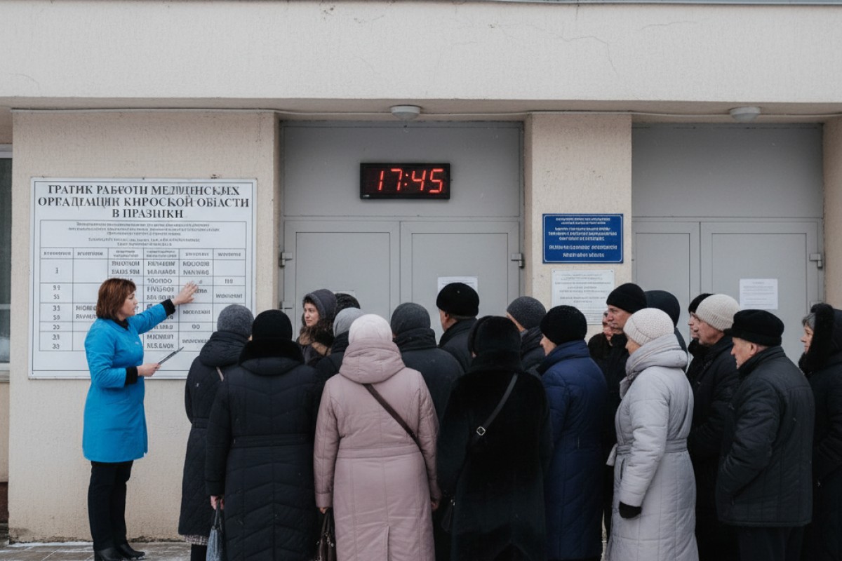 В Кировской области изменён режим работы медучреждений с 21 по 23 февраля