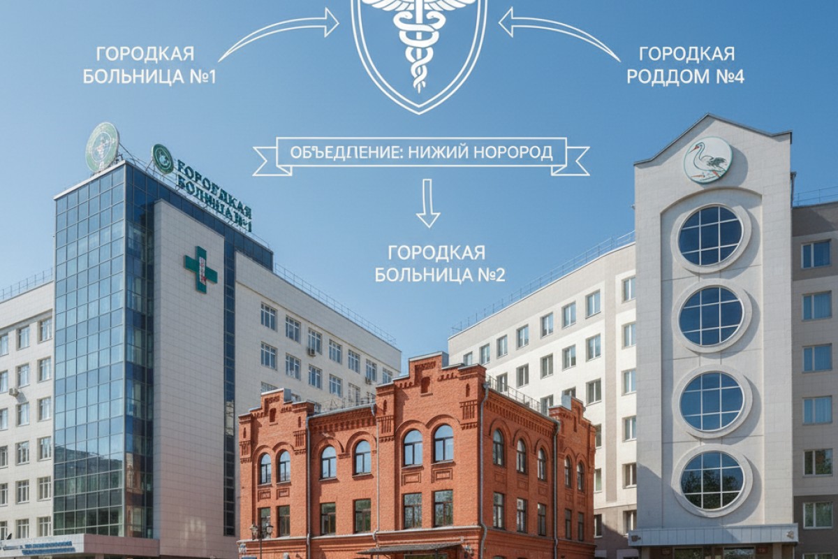 В Нижнем Новгороде планируют объединить больницы № 40, № 21 и роддом № 4