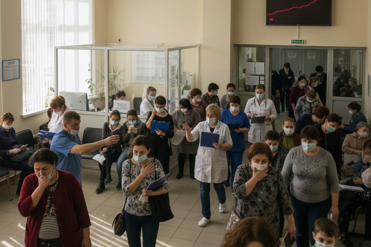 В Башкирии отмечен рост числа случаев ОРВИ и гриппа за последнюю неделю